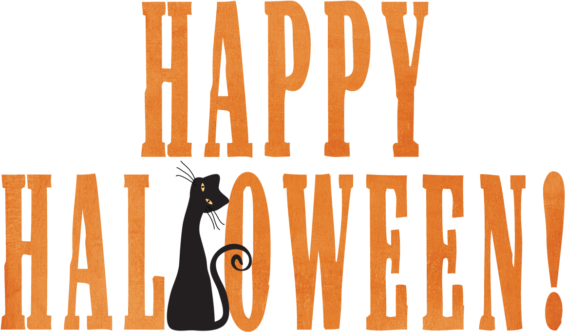 Happy Halloween Png (1200x725), Png Download