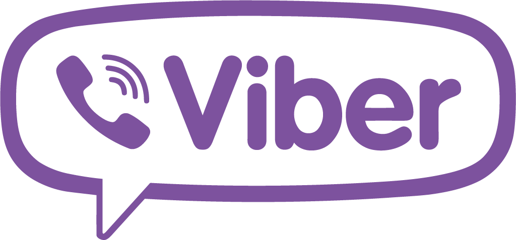 Viber Logo - Viber Logo Transparent (1024x477), Png Download