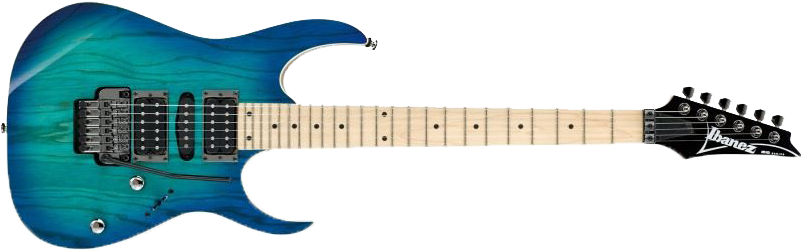 Ibanez Blue Moon Burst (800x400), Png Download