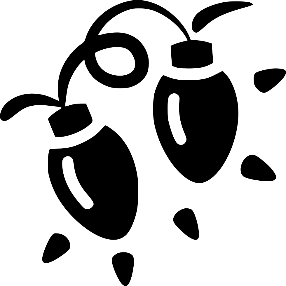 Christmas Lights - - Christmas Light Svg (980x980), Png Download