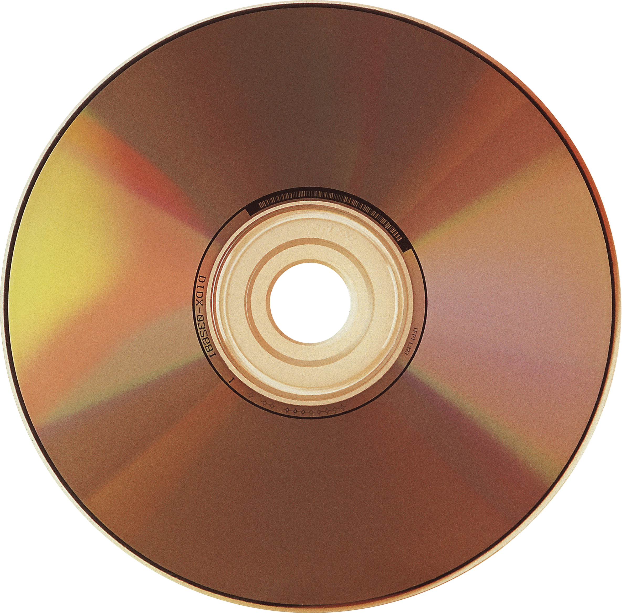 Compact Cd, Dvd Disk Png Image - Brown Cd Png (2370x2338), Png Download