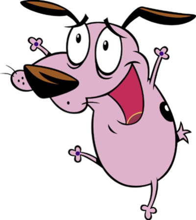 Courage The Cowardly Dog - Courage The Cowardly Dog The Complete Series Dvd (400x449), Png Download