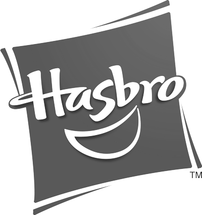 Hasbro Logo - Hasbro Logo White Png (400x425), Png Download