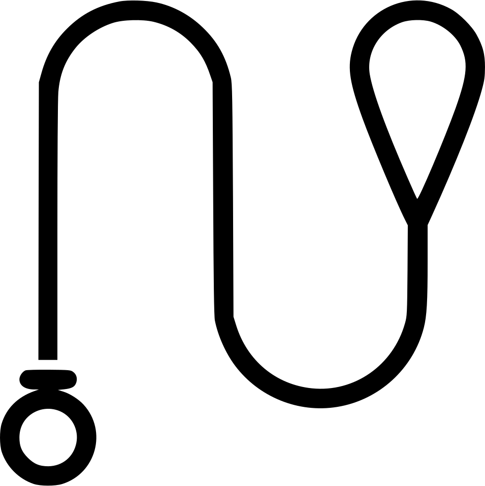Dog Leash Comments - Dog Leash Vector Png (980x982), Png Download