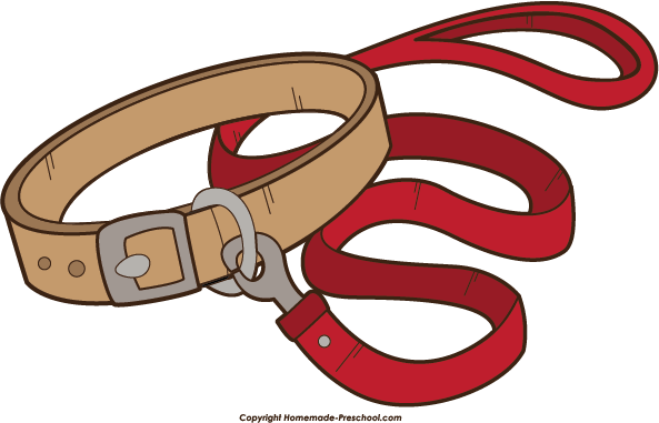 Leash Clipart Group - Leash Clipart (593x381), Png Download