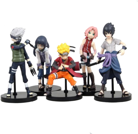 Products/naruto 5pc - Half Age Characters Naruto (480x480), Png Download