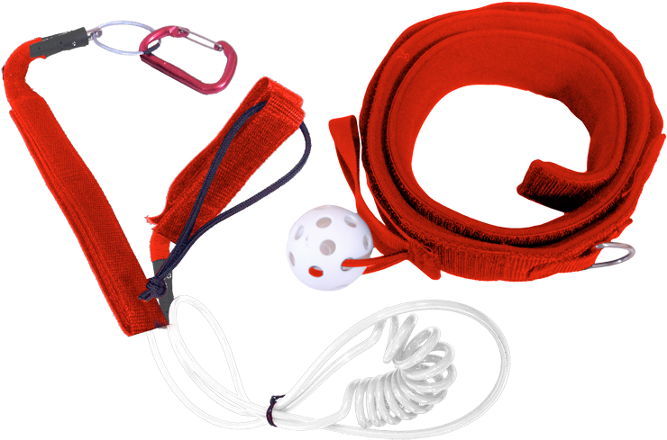 Waist Red Leash - Leash Stand Up Paddle (764x519), Png Download