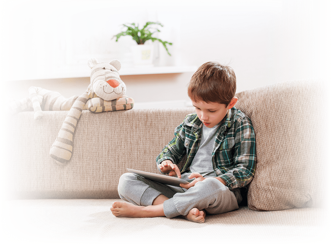 Kidjo Boy Tablet - Child (1051x777), Png Download