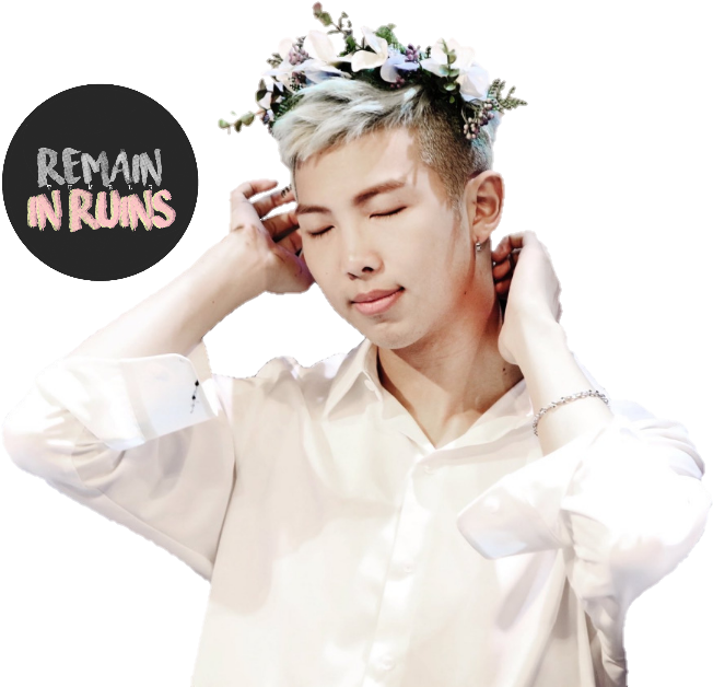 48 Images About Edit Namjoon On We Heart It - We Heart It Rap Monster (673x638), Png Download