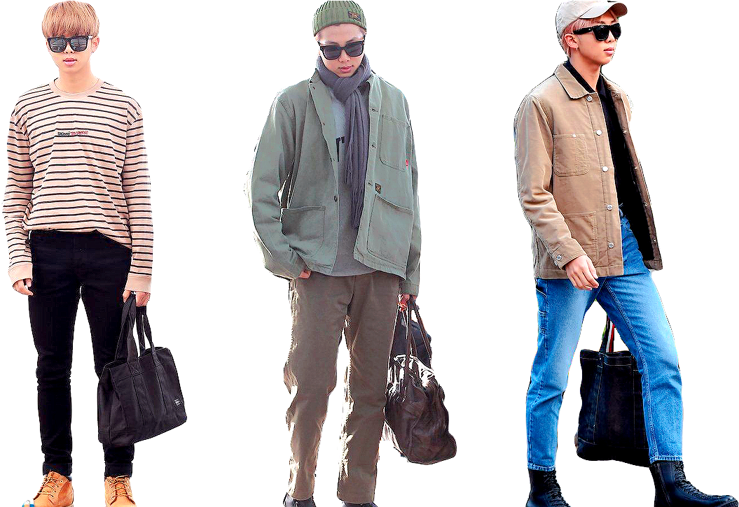Namjoon Is Really Into Streetstyle Fashion Culture - Gentleman (1200x724), Png Download