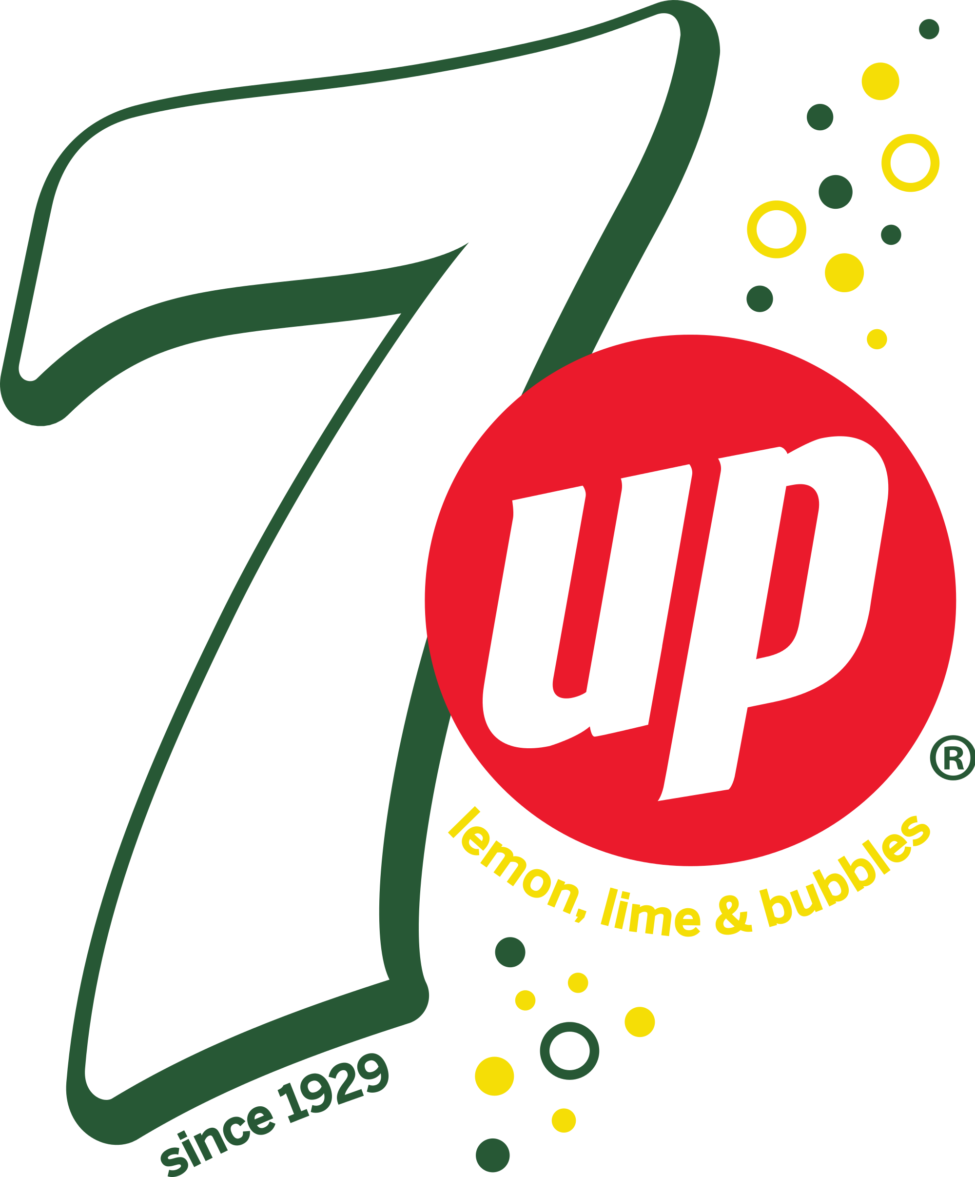 Pepsi Clipart 7up - Seven Up Logo 2017 (1200x1448), Png Download