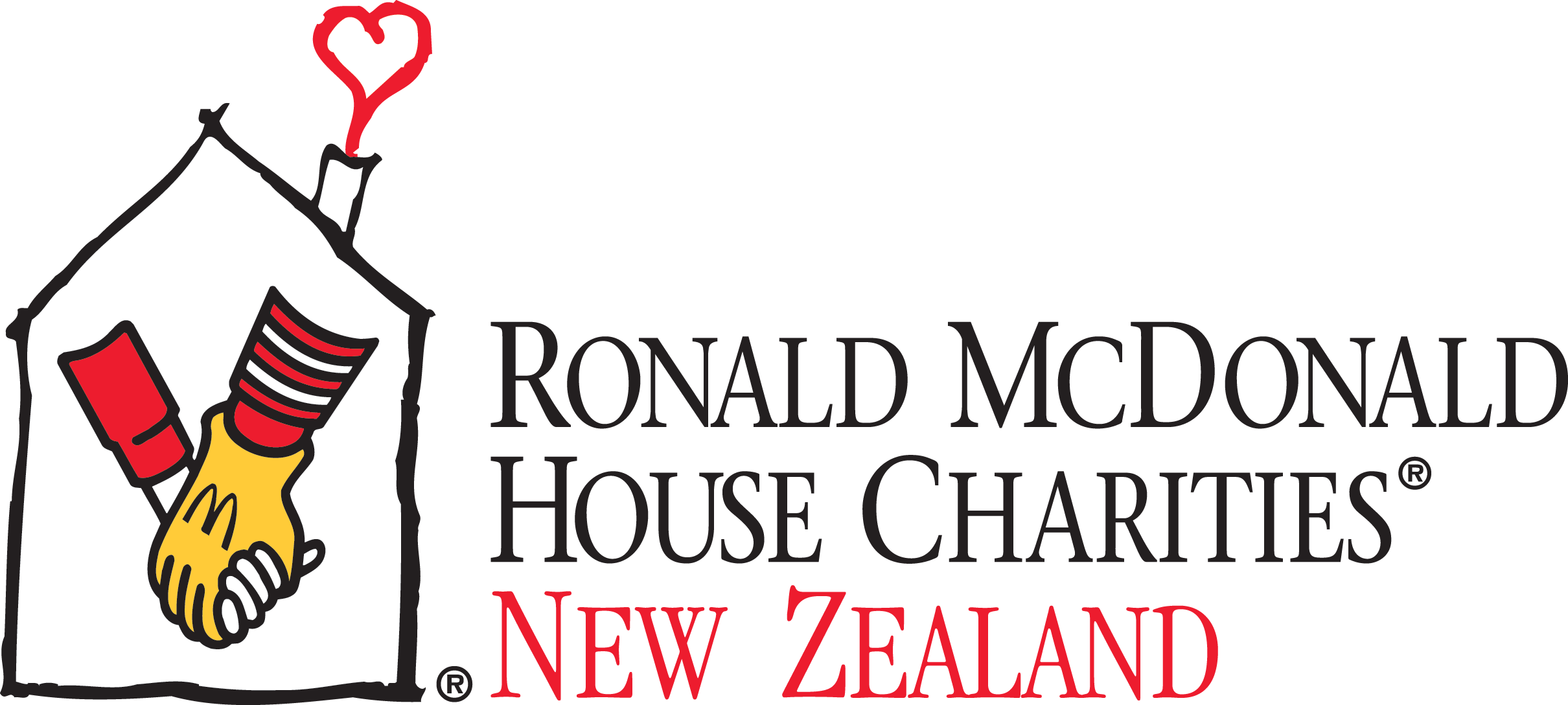 Ronald Mcdonald House - Ronald Mcdonald House Charities Nz (2420x1088), Png Download