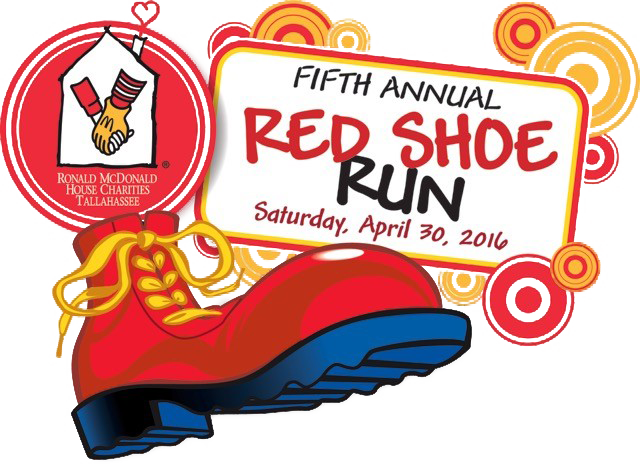 Ronald Mcdonald House Red Shoe Run - Ronald Mcdonald Shoe Png (640x465), Png Download