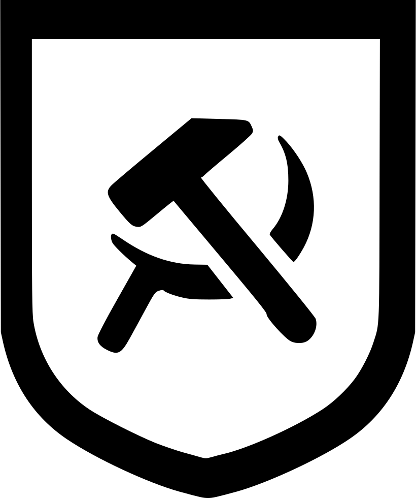 Png File - Sickle And Hammer Icon (820x980), Png Download