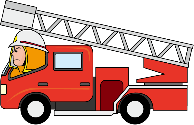 Fire Truck Vector Png (792x511), Png Download