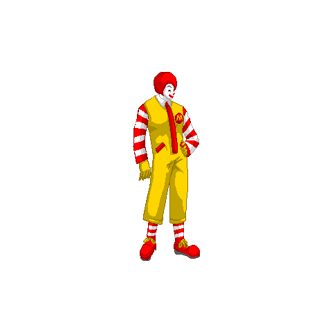 Ronald Mcdonald Png - Clown (480x480), Png Download