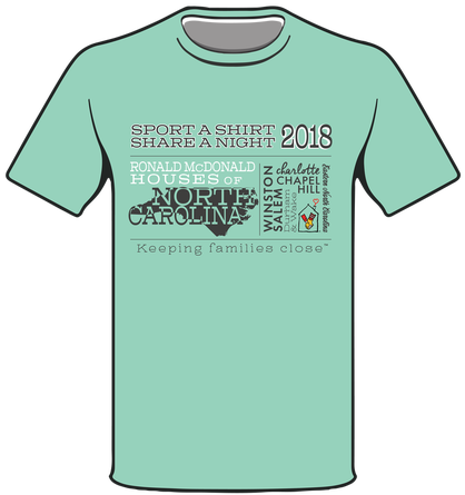 Picture - Sport A Shirt Share A Night 2018 (418x445), Png Download