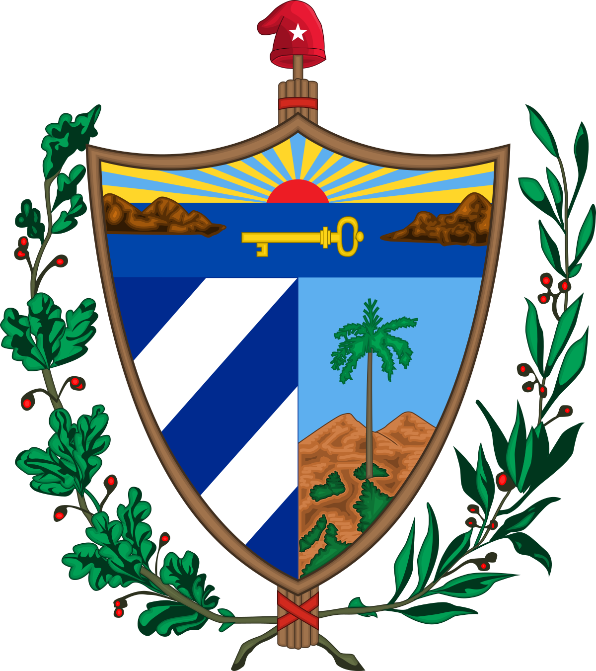 Escudo De Cuba Png (1200x1350), Png Download