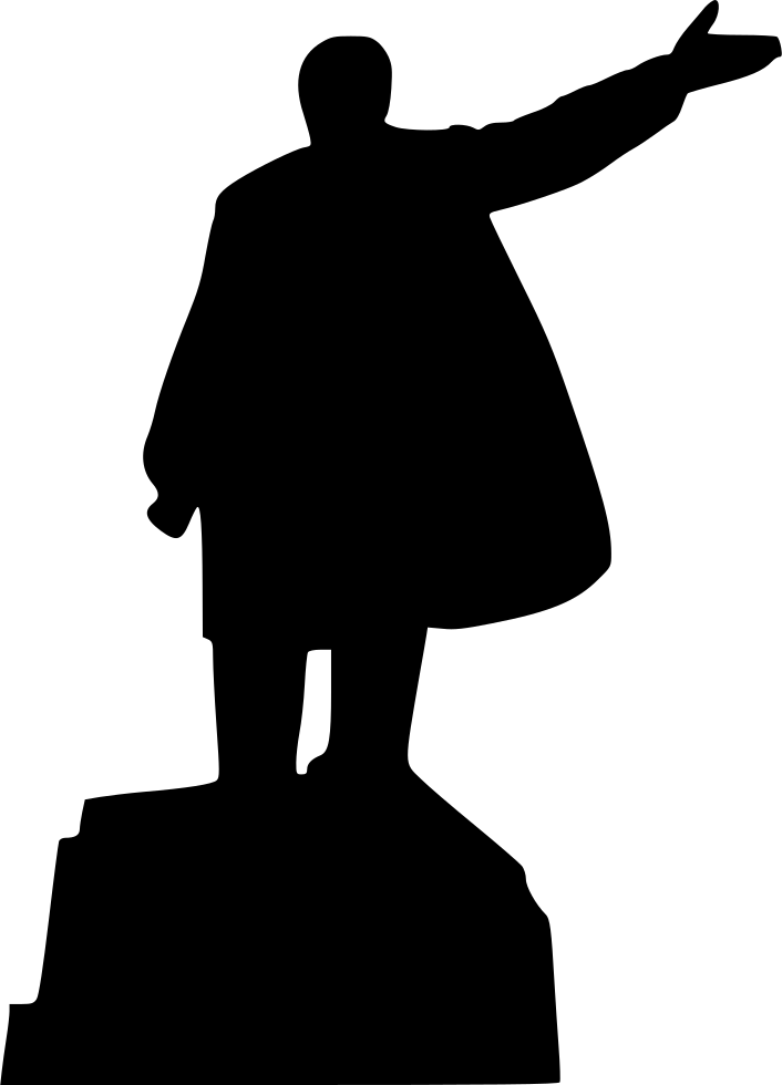 Monument Lenin Politic Politics Communism Comments - Lenin Png (706x980), Png Download