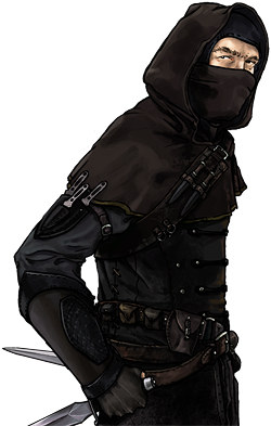 Battle For Wesnoth Assassin (400x400), Png Download