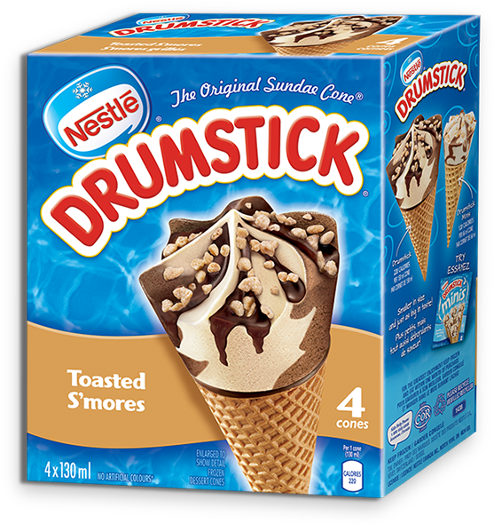Alt Text Placeholder - Drumstick Nestl Drumstick Toasted S'mores Cones (675x675), Png Download