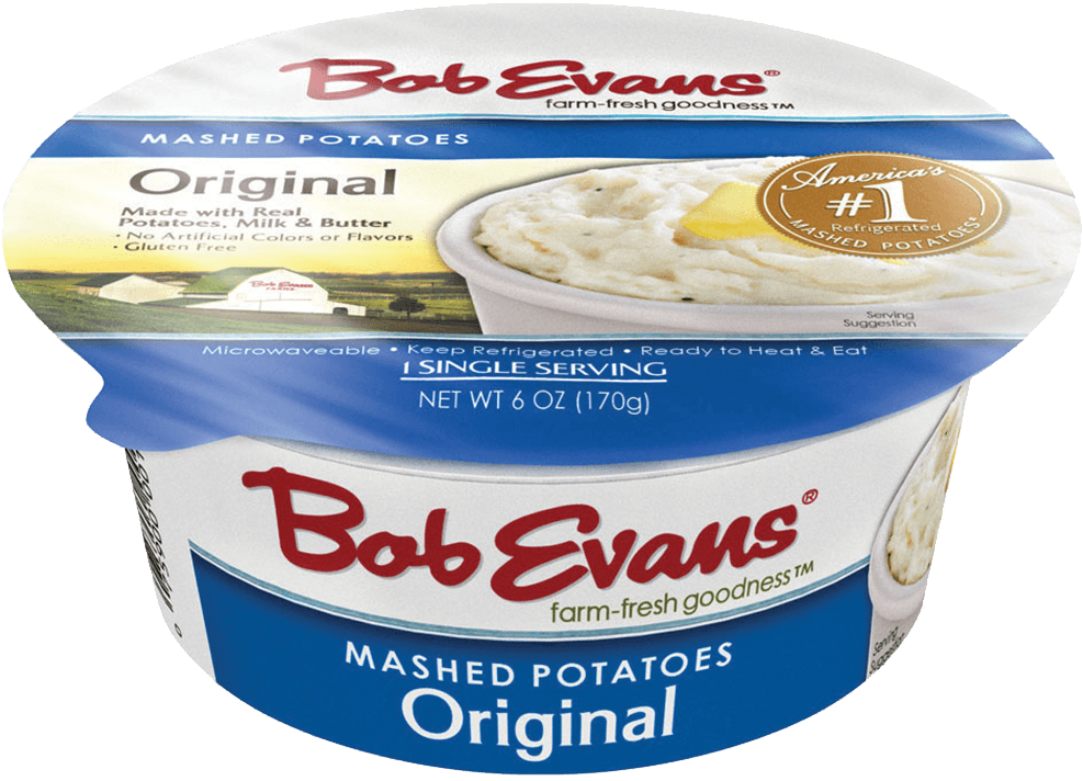 Bob Evans Original Mashed Potatoes 6 Oz. Bowl (1000x1000), Png Download