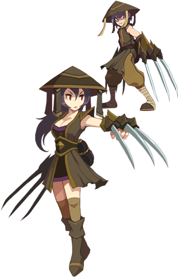 Hero Lost Saga Shaddow Assassin (384x560), Png Download
