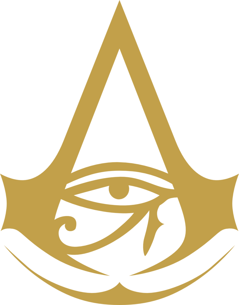 Assassin's Creed Origins Wallpaper And Logo By Thegoldenbox - Assassin's Creed Origins Emblem (792x1009), Png Download