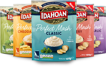 With A Light, Fluffy Texture, You Can Enjoy Real Mashed - Idahoan Buttery Perfect Potato Mash (430x310), Png Download