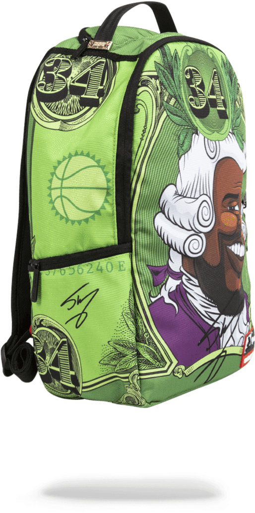 Sprayground Shaq Washington Backpack Sprayground Shaq - Sprayground Shaquillie (900x1148), Png Download