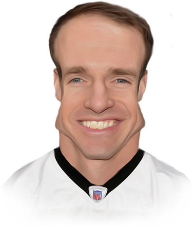 Drew Brees - Player (396x463), Png Download
