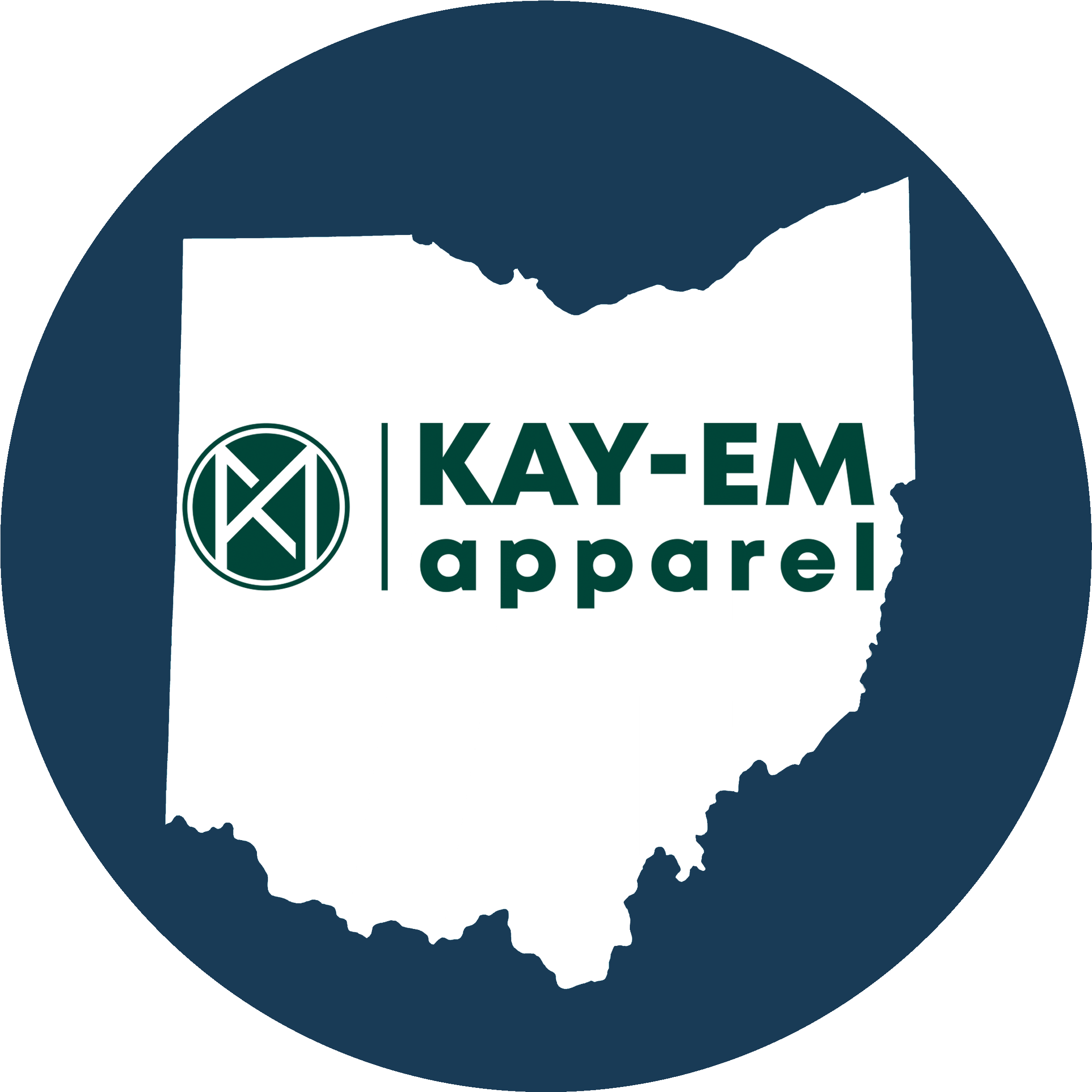 Kay-em Apparel - Ohio - Black Lined Notebook With Margins: 101 Pages, (2383x2468), Png Download