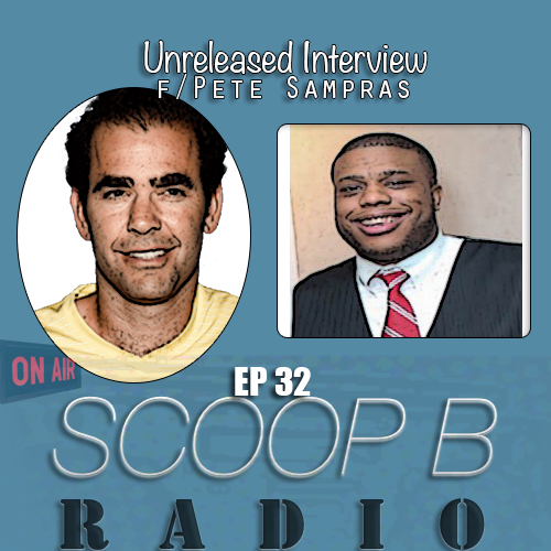 [audio] Scoop B Radio Ep 032 F/ Pete Sampras - Brandon Robinson (500x500), Png Download