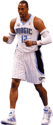 Dwight Howard Walking - Dwight Howard Magic Png (295x700), Png Download