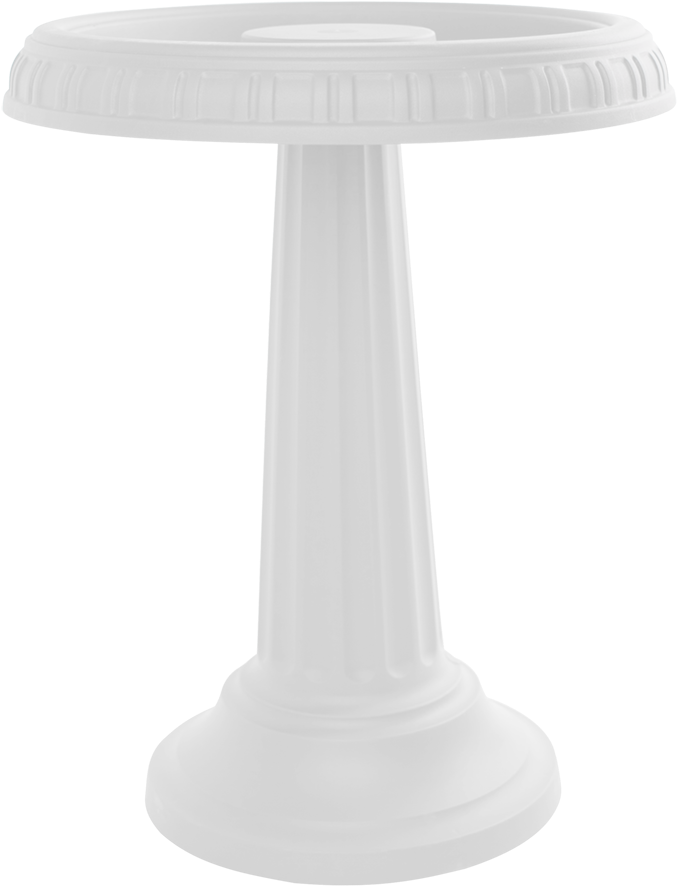 Bloem Grecian Bird Bath With Pedestal 24" - Mesa Redonda Para 2 Personas (800x949), Png Download