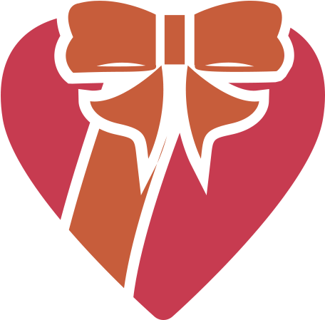 Corazon-regalo - Corazon De Lazo Png (480x456), Png Download