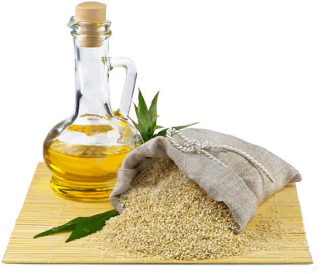Sesamum Indicum Oil (650x650), Png Download