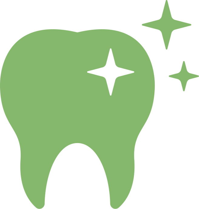 Go Back &gt Gallery For Dental Icon Png - Tooth Green Png (657x688), Png Download