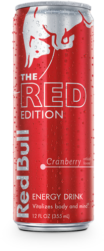 Red Bull Red Edition - Red Bull Purple Edition (260x496), Png Download