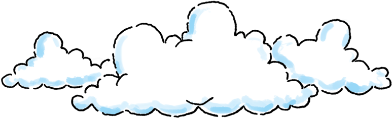 Cloud Background Image Large Multi - Illustration (784x250), Png Download