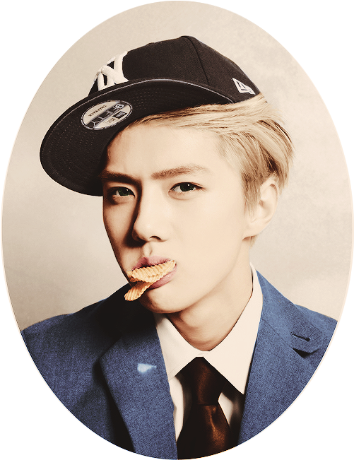 Exo-k Hintergrund Possibly With A Fedora Titled Exo's - Exo Xoxo Tao (357x500), Png Download