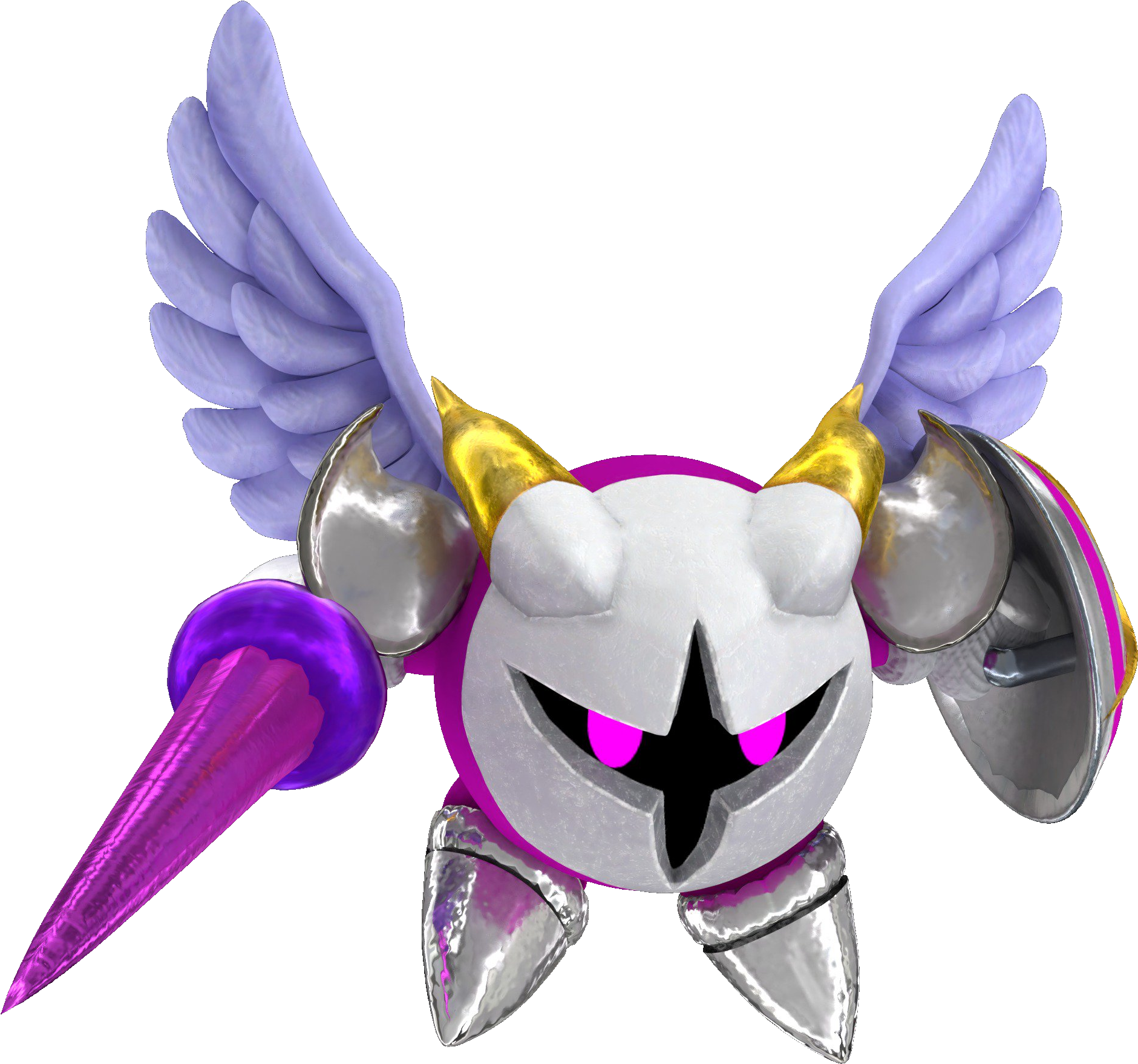Galacta Knight - Galacta Knight Meta Knight (1901x1776), Png Download