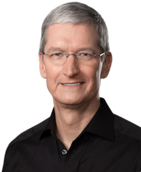 Tim Cook Says Apple's $1 Trillion Value Is A 'significant - Tim Cook (500x572), Png Download