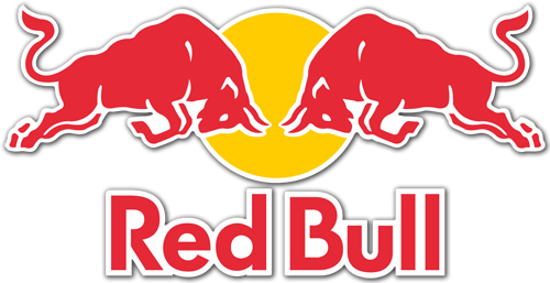 Logo Red Bull Svg (500x257), Png Download