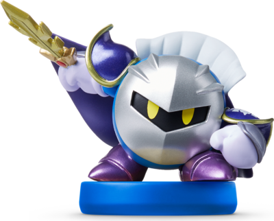 Meta Knight Amiibo Figure - Meta Knight Amiibo (400x322), Png Download