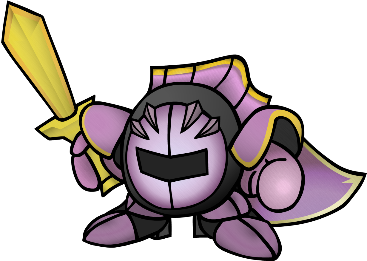 Nes Meta Knight Really Proud Of This One, He Was An - Cartoon (1280x876), Png Download