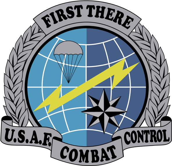 First There Usaf Combat Control (404x394), Png Download