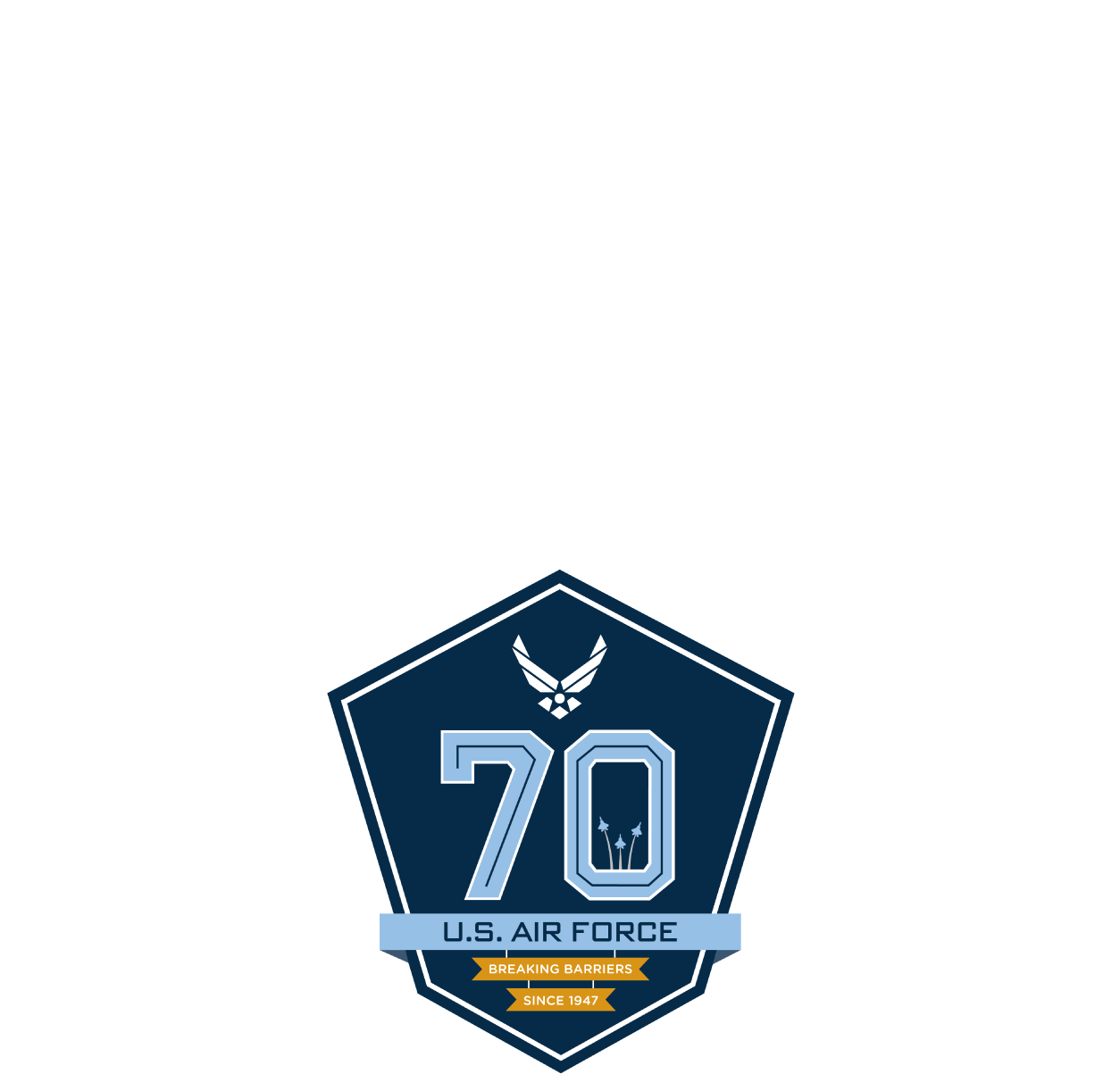 United States Air Force Birthday, American Airmen Breaking - 70th Anniversary U S A F Throw Blanket (1274x2120), Png Download