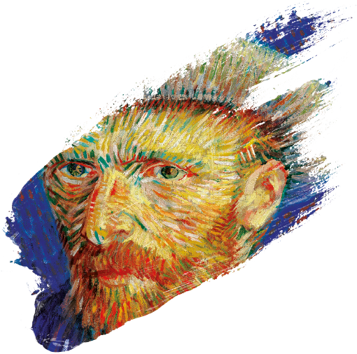 The Official Meet Vincent Van Gogh Experience - Vincent Van Gogh Self Portrait Journal (510x506), Png Download
