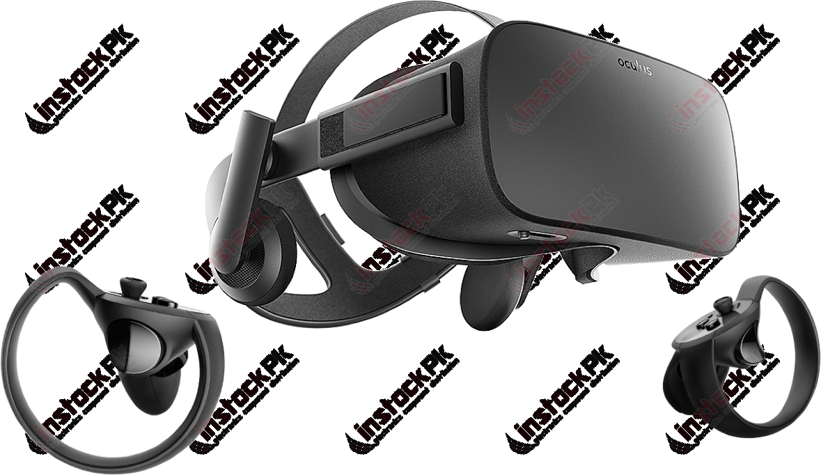 Rift Virtual Reality Headset Touch Wireless Controllers - Oculus Rift + Touch Virtual Reality System (1179x682), Png Download